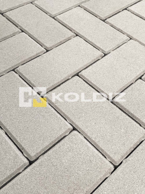 Брусчатка Колдиз Прямоугольник 200х100х100 Белая