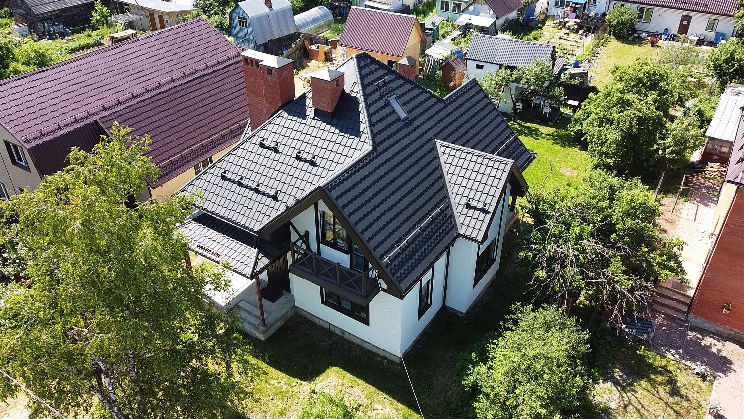 Металлочерепица Grand Line Kvinta Plus PurLite Matt 0,5