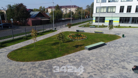 Тротуарная плитка 342 Механический завод Бавария Колор микс Арктика