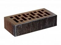 Облицовочный кирпич Recke Одинарный 1НФ Classic Баварская кладка Терракотовый глянец фактурный 5-54-33-2-00