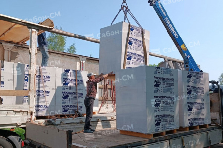Газосиликатные блоки Могилевский КСИ D400 625х150х250 перегородочные