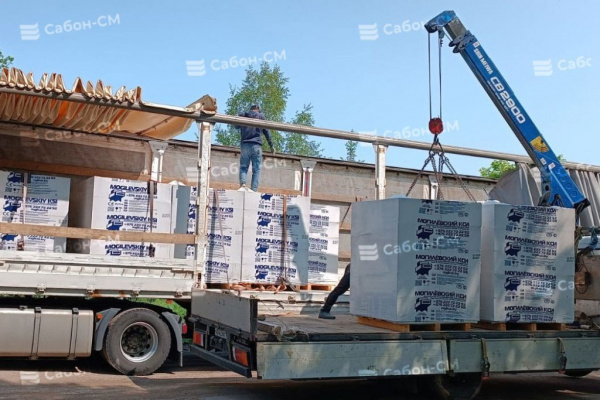 Газобетонные блоки Могилевский КСИ D400 625х400х250 стеновые